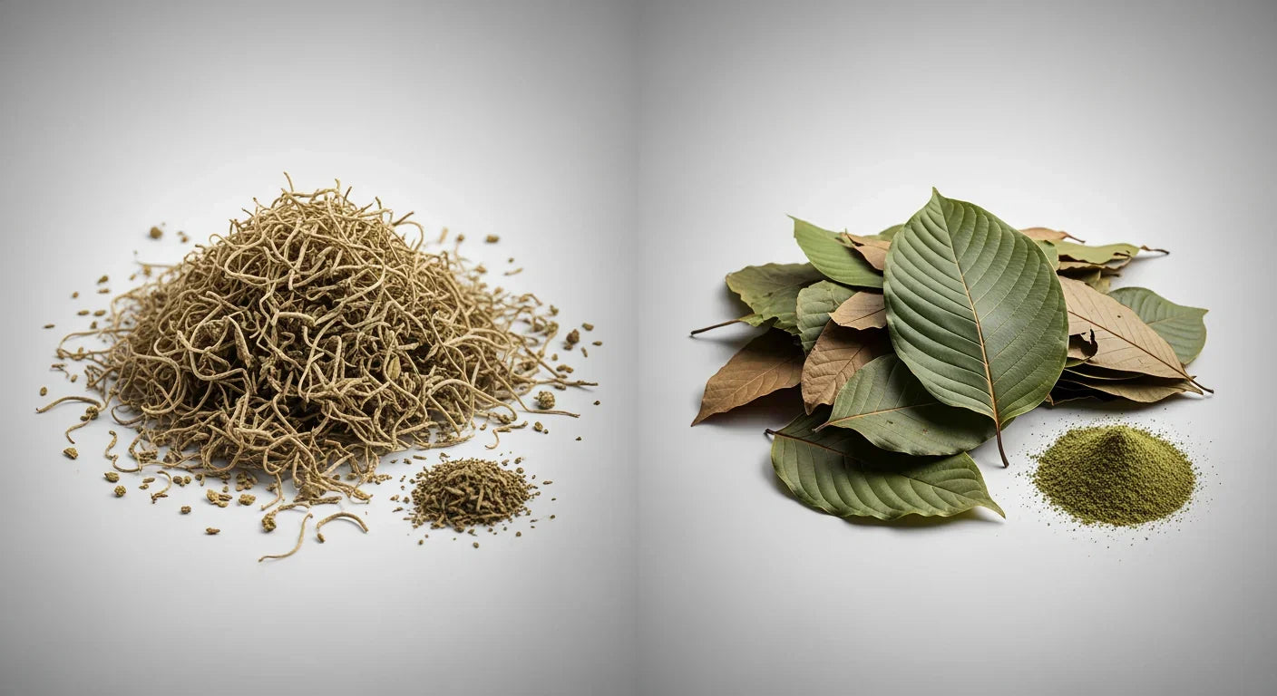 Kanna vs. Kratom: Ein sinnvoller Vergleich?