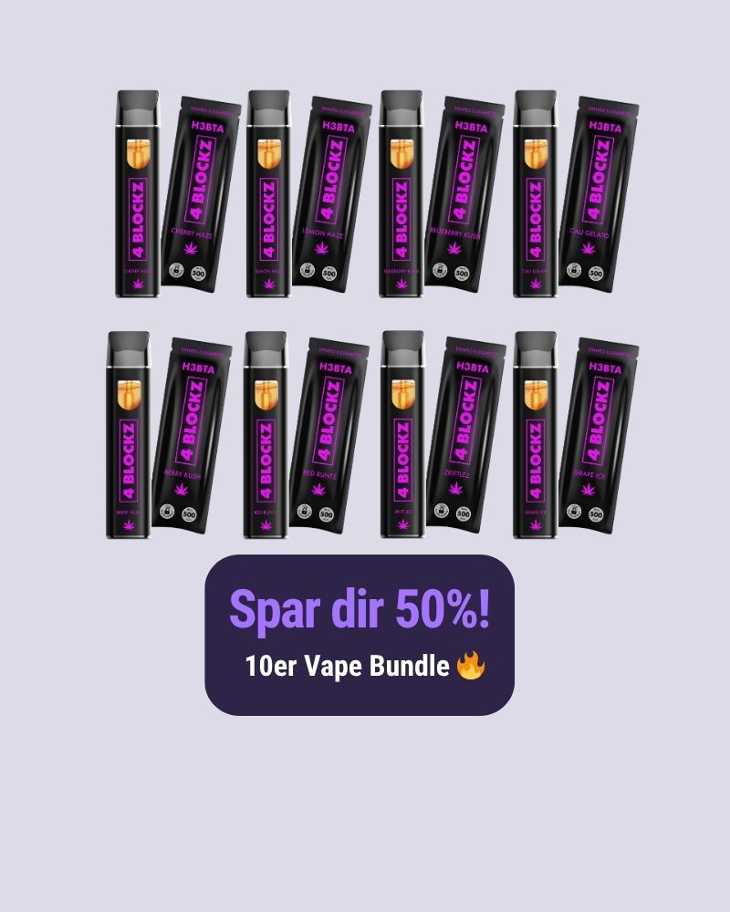 10er Bundle 4 Blockz H3BTA Vape Pen