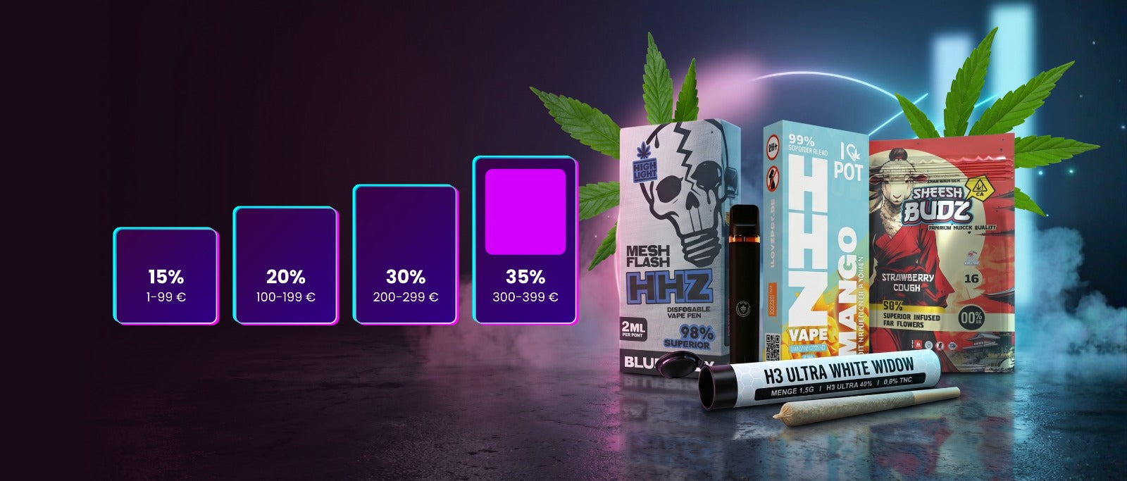 420 week banner hhc vapes