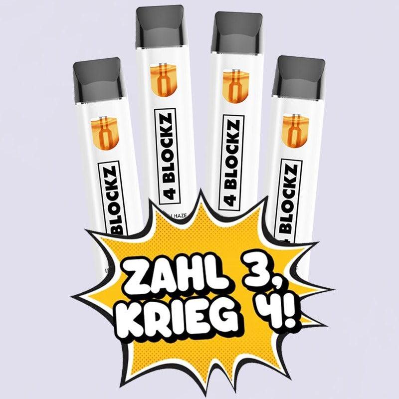 4 für 3 4Blockz H3 Vape Bundle HHCVapes