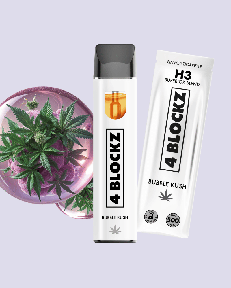 4 Blockz H3 Vape Pen - Bubble Kush HHCVapes