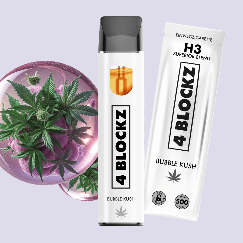 4 Blockz H3 Vape Pen - Bubble Kush HHCVapes
