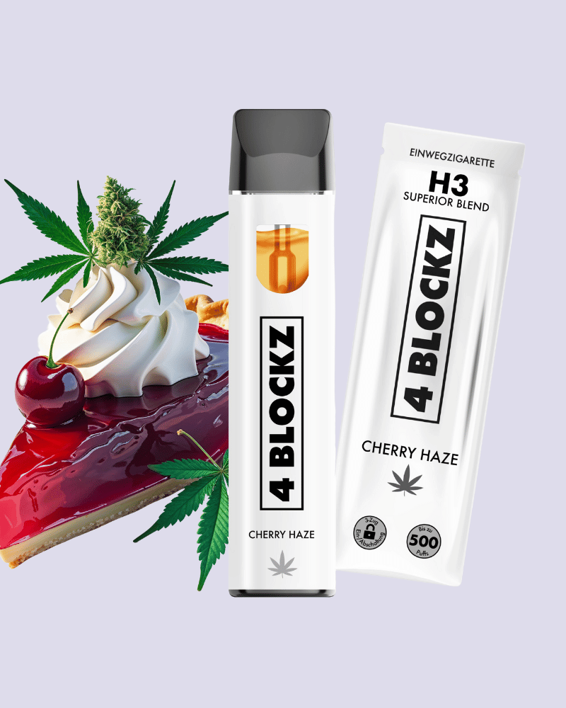 4 Blockz H3 Vape Pen - Cherry Haze HHCVapes
