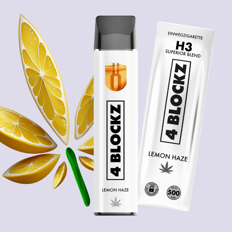 4 Blockz H3 Vape Pen - Lemon Haze HHCVapes