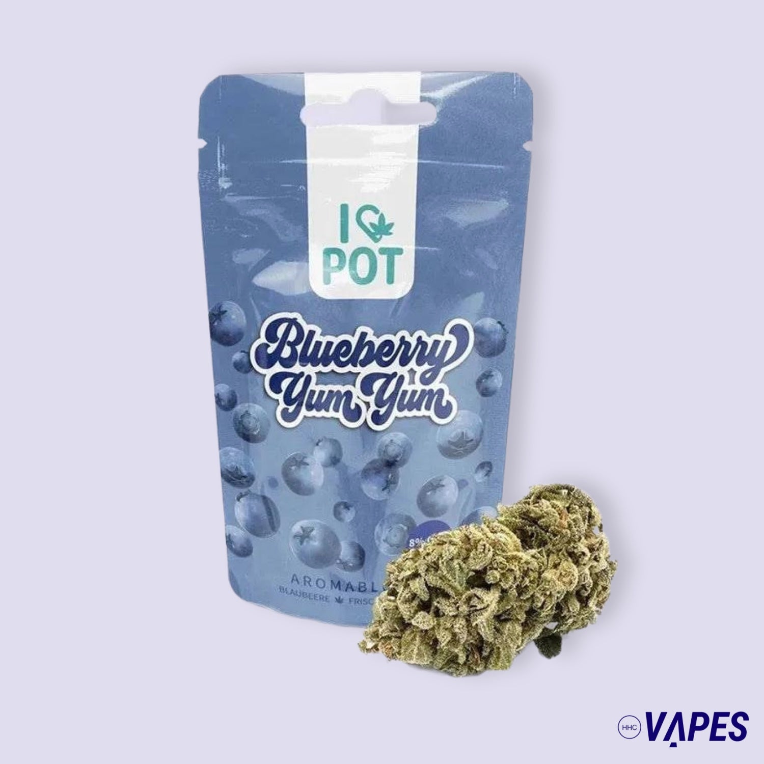 CBD-Blüte - Blueberry Yum Yum HHC VAPES