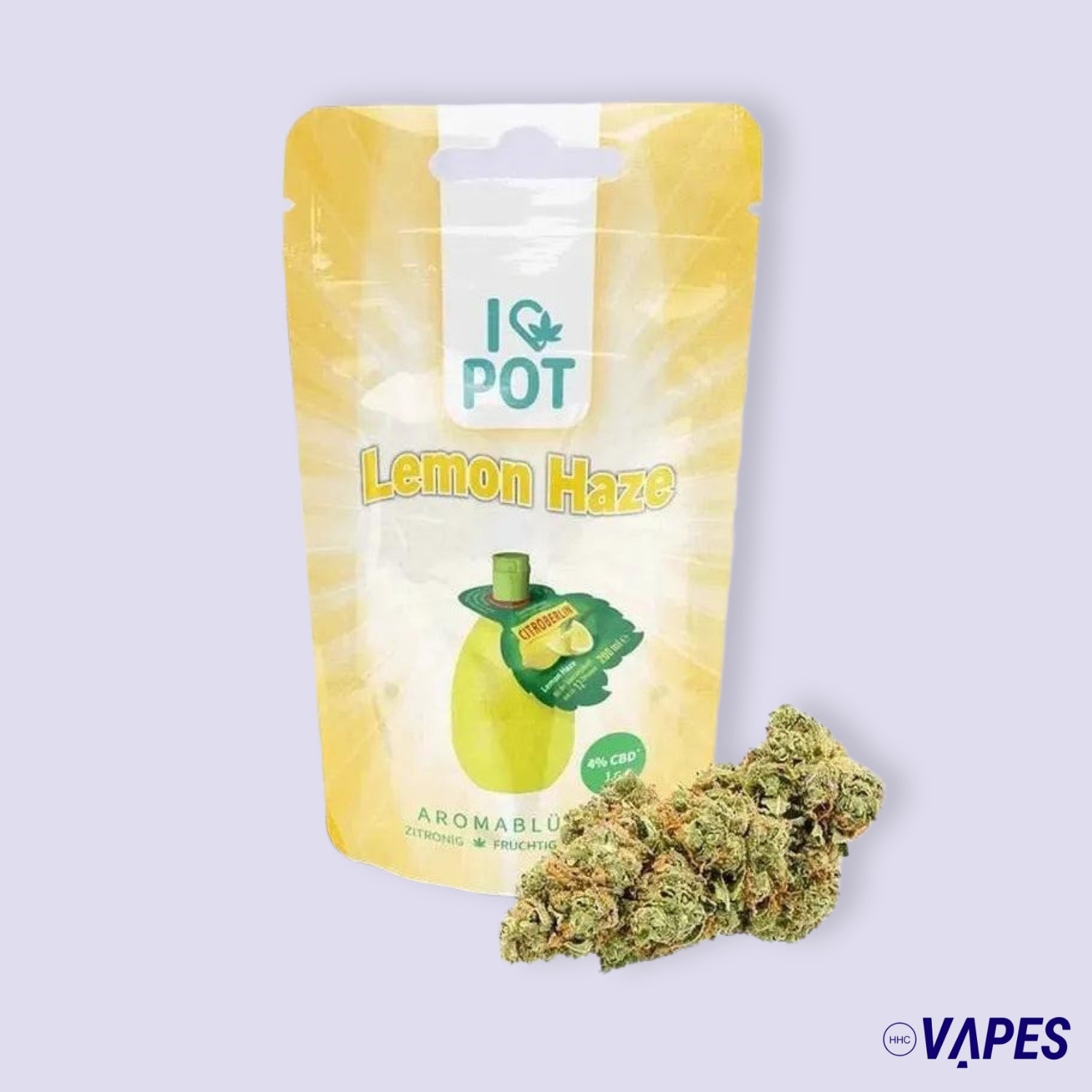 CBD-Blüte - Lemon Haze HHC VAPES