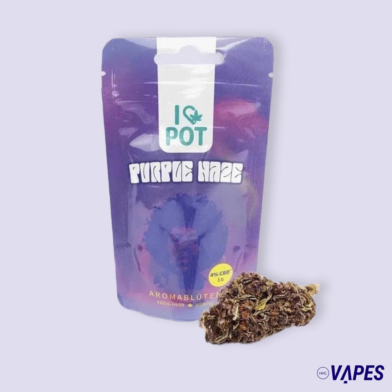 CBD-Blüte - Purple Haze HHC VAPES