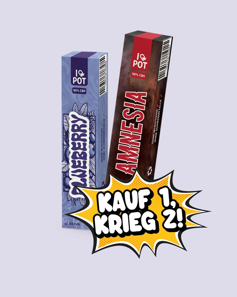 2 für 1 CBH Vape Pen Bundle