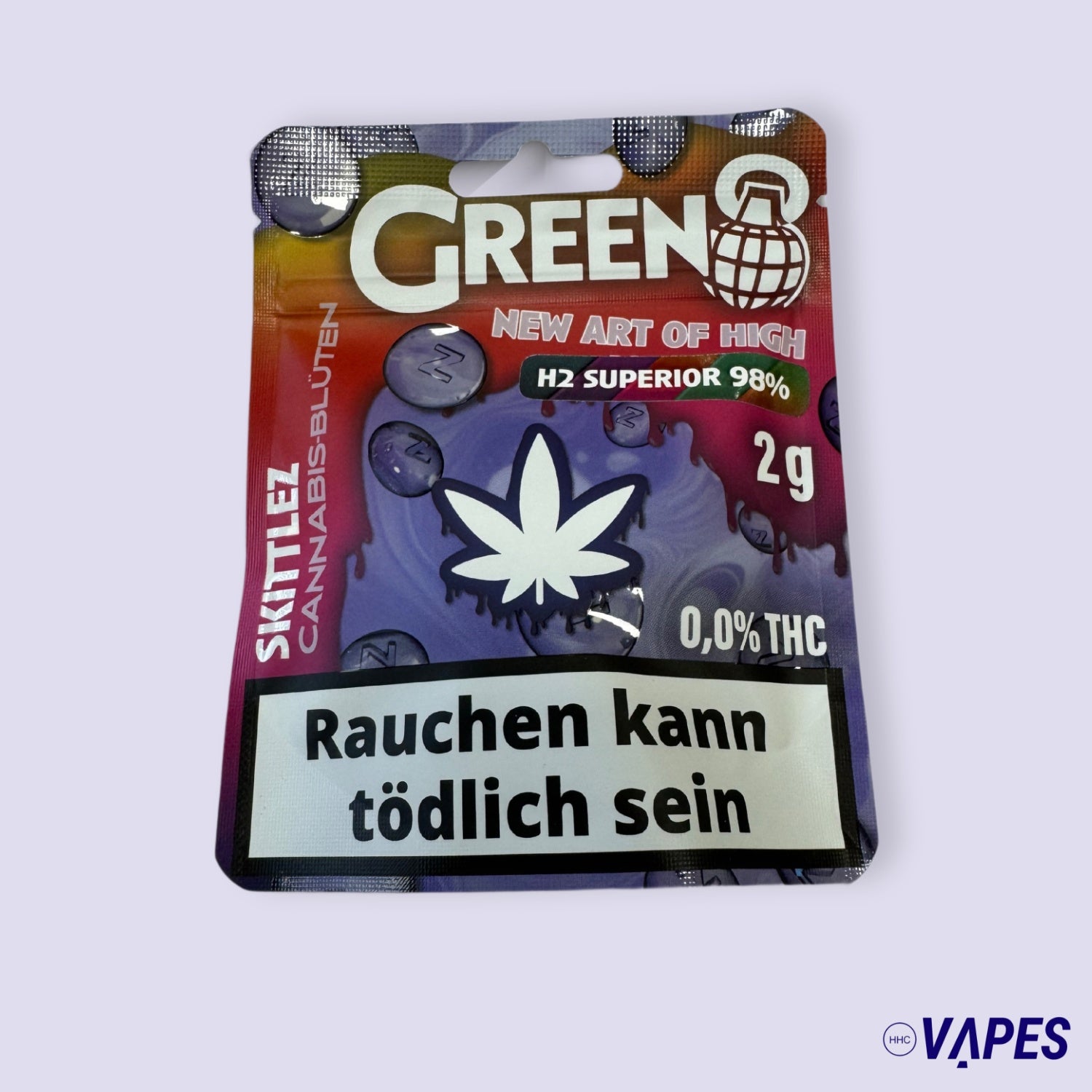Green8 Superior Blüten Skittlez 2g HHC VAPES