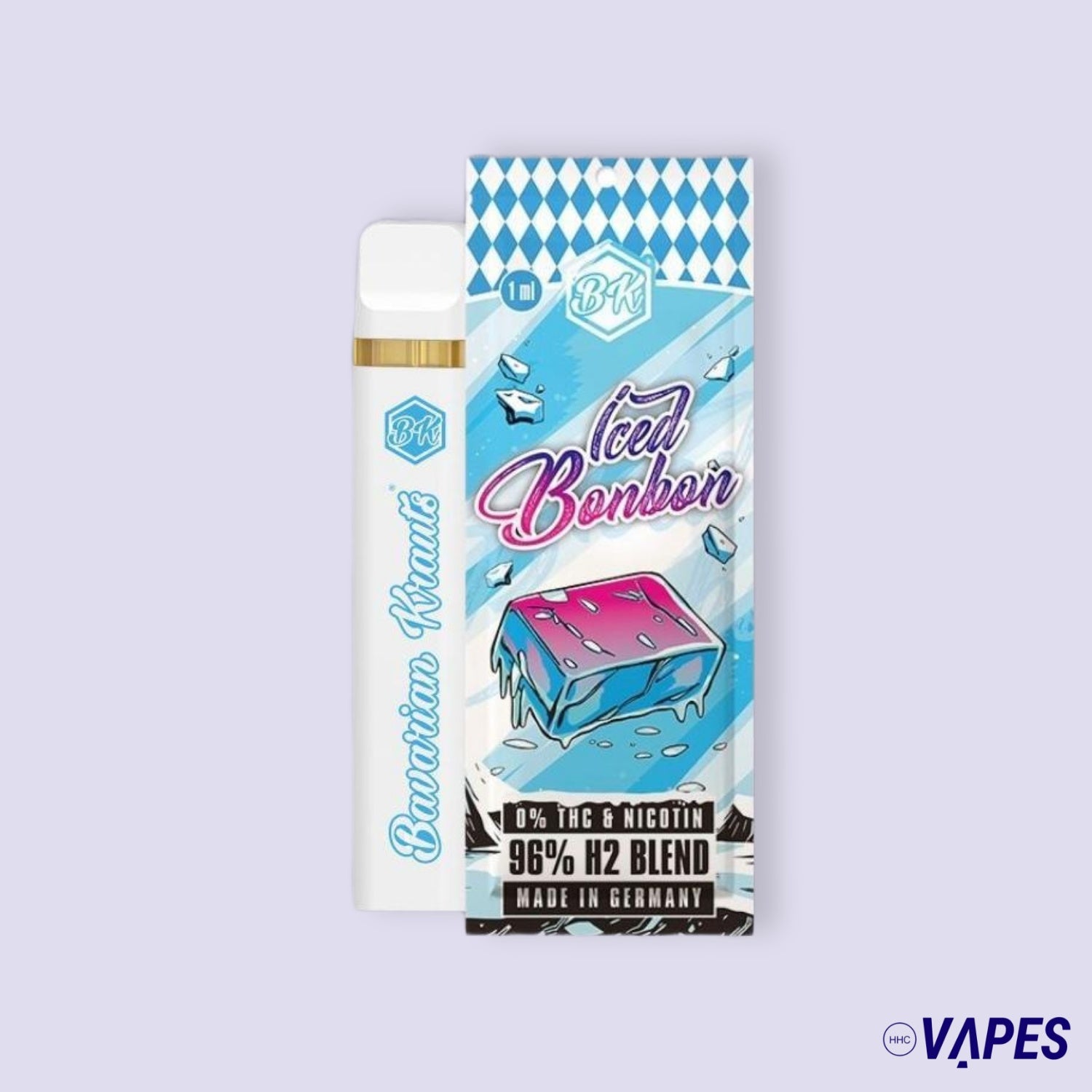 BK Vapes H2 96 % - Iced Bonbon 1 ml