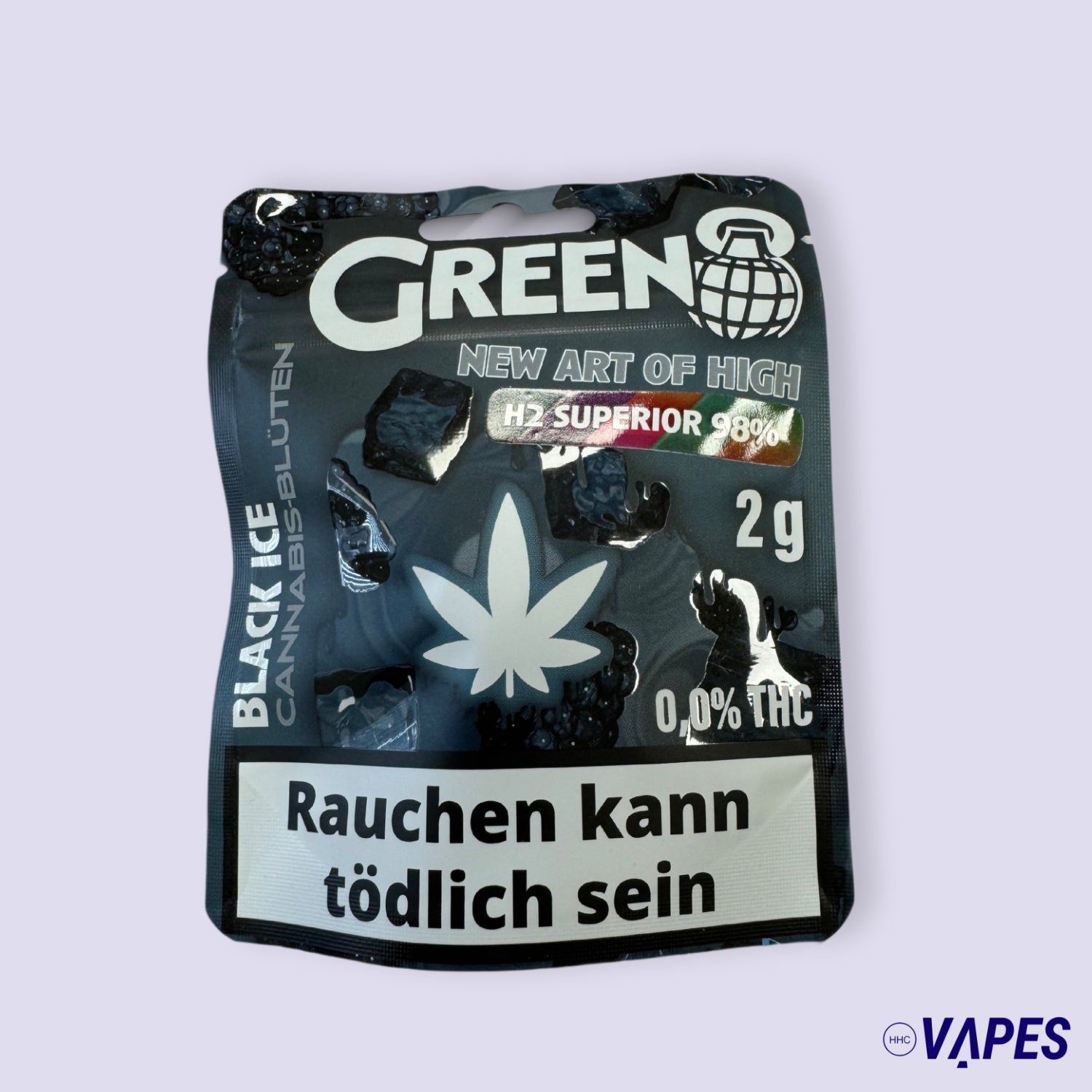 Green8 Superior Blüten Black Ice 2g