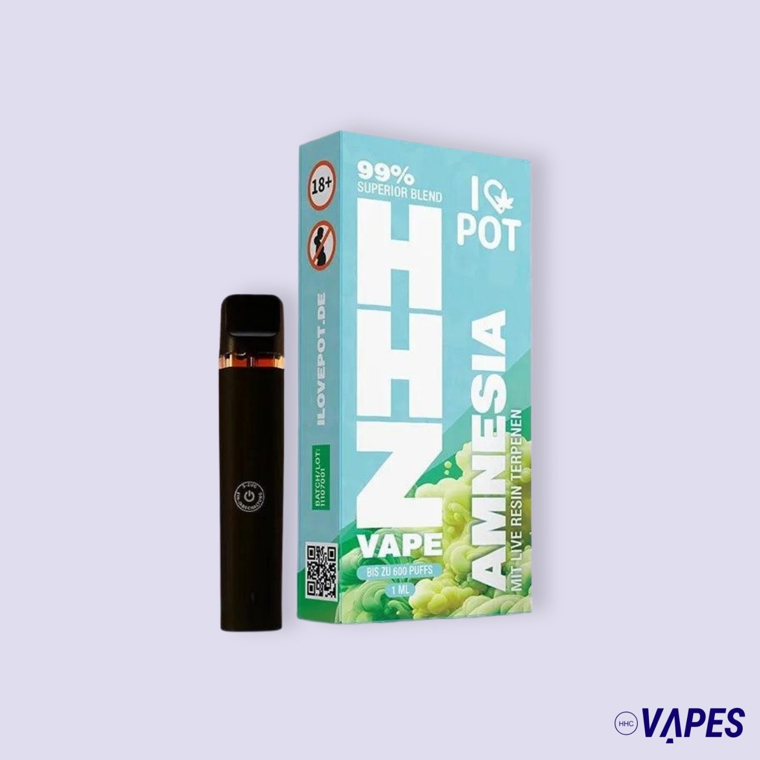 HHZ Vape Pen 95% - Amnesia HHC VAPES