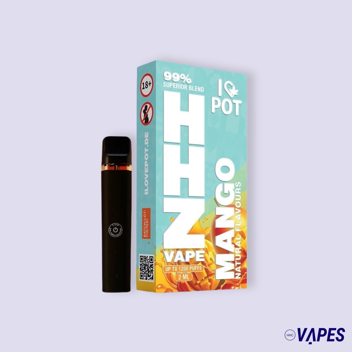 HHZ Vape Pen 95% - Mango 2ml HHC VAPES