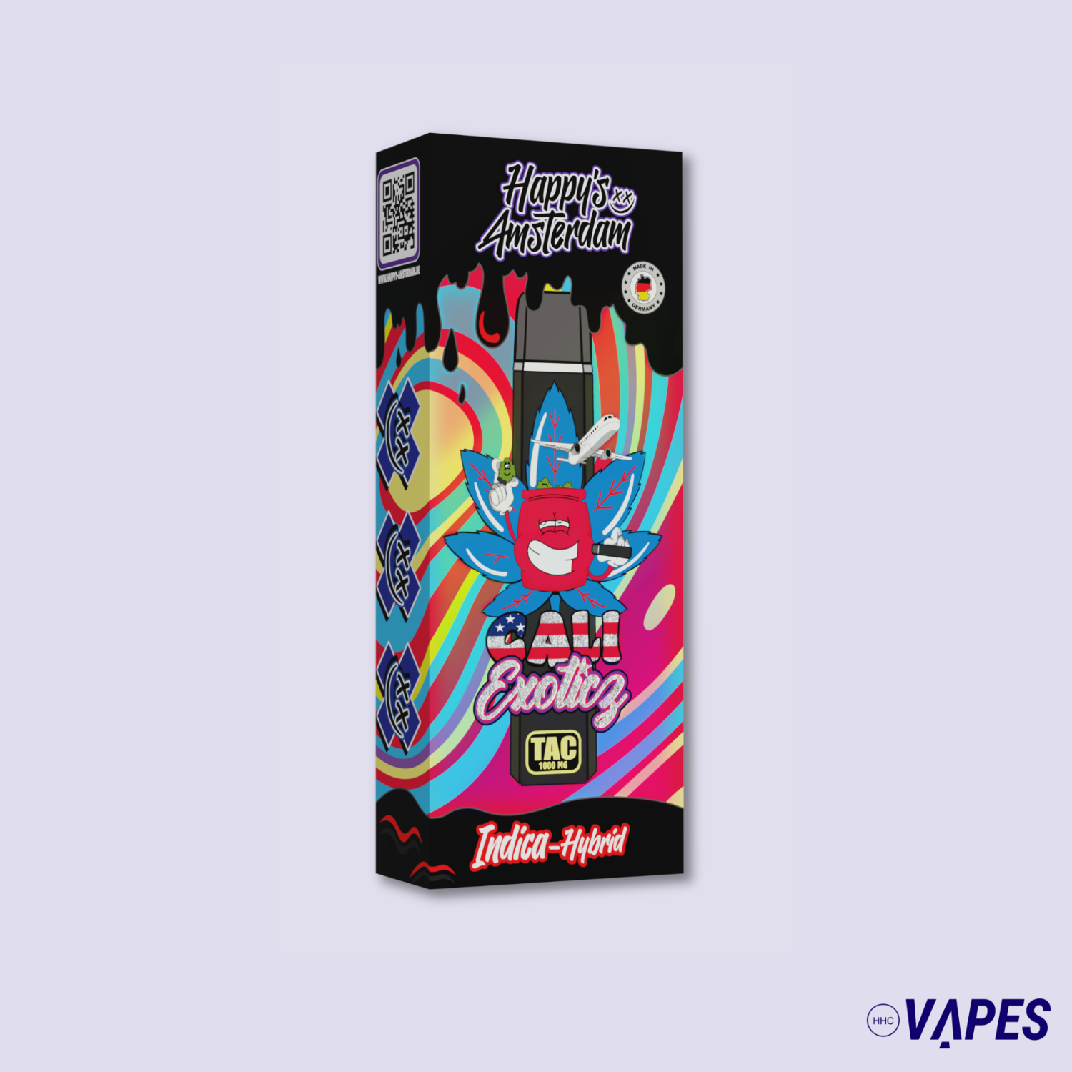 Happy's Amsterdam TAC Vape - Cali Exoticz HHC Vapes