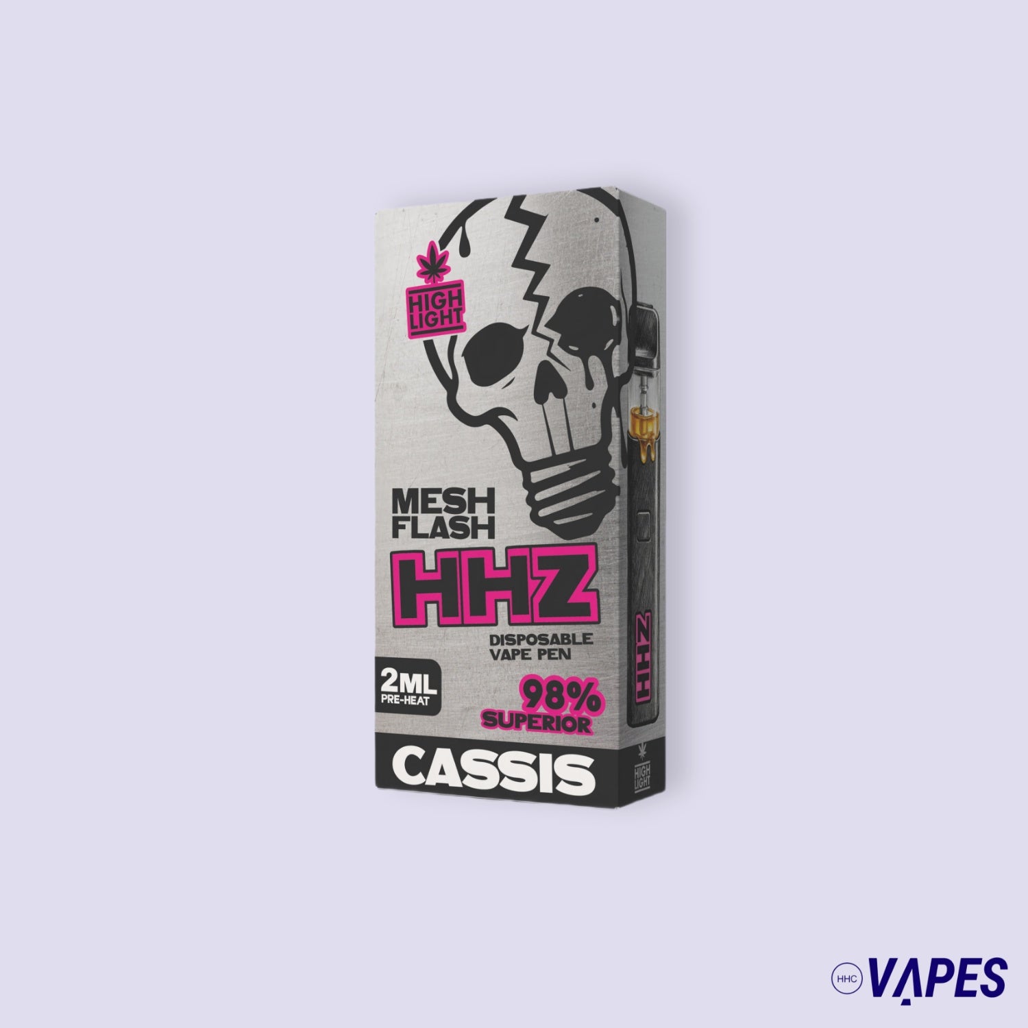 Highlight Meshflash HHZ Cassis 2 ml HHC VAPES