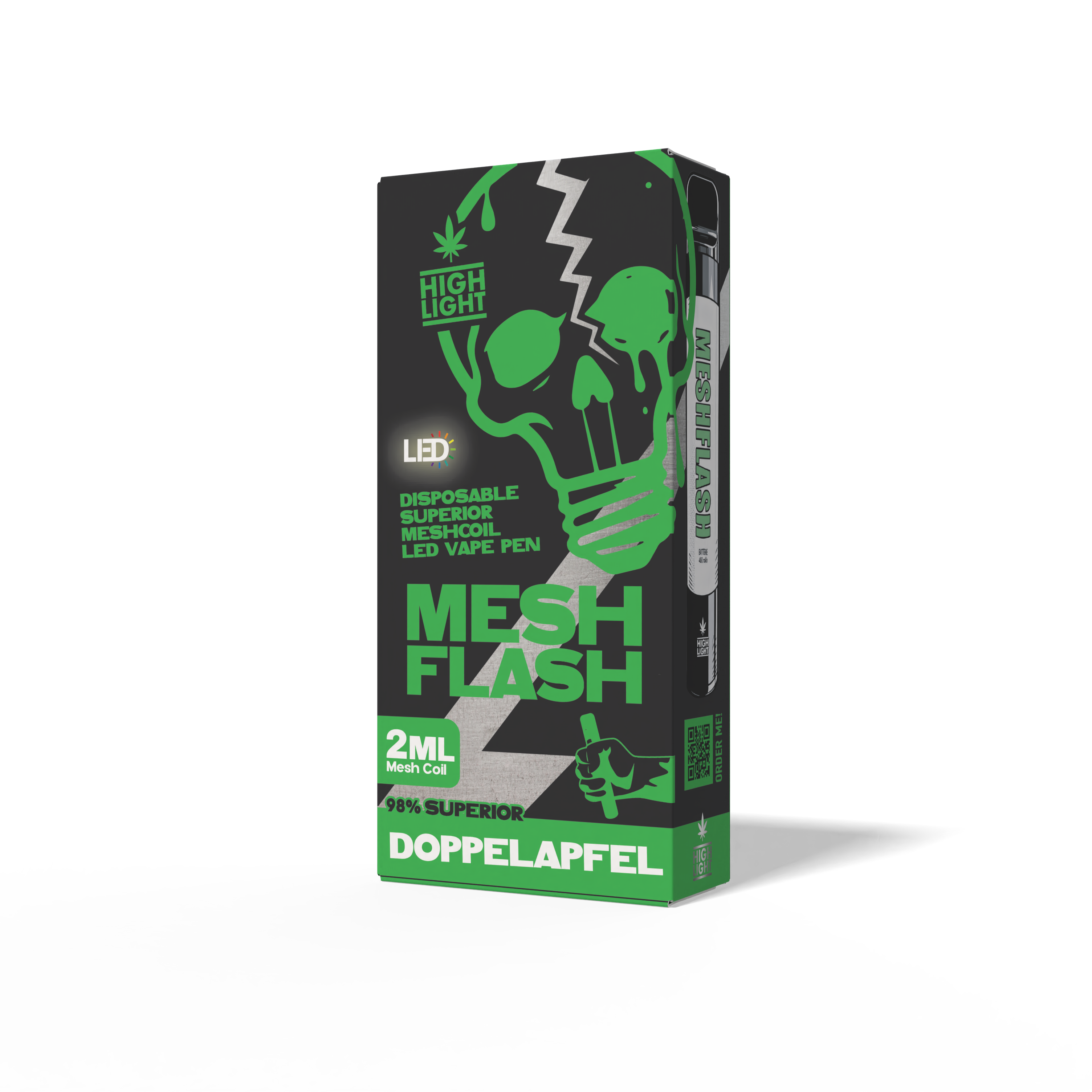 Highlight-Meshflash H2 Superior Blend Doppelapfel 2ml