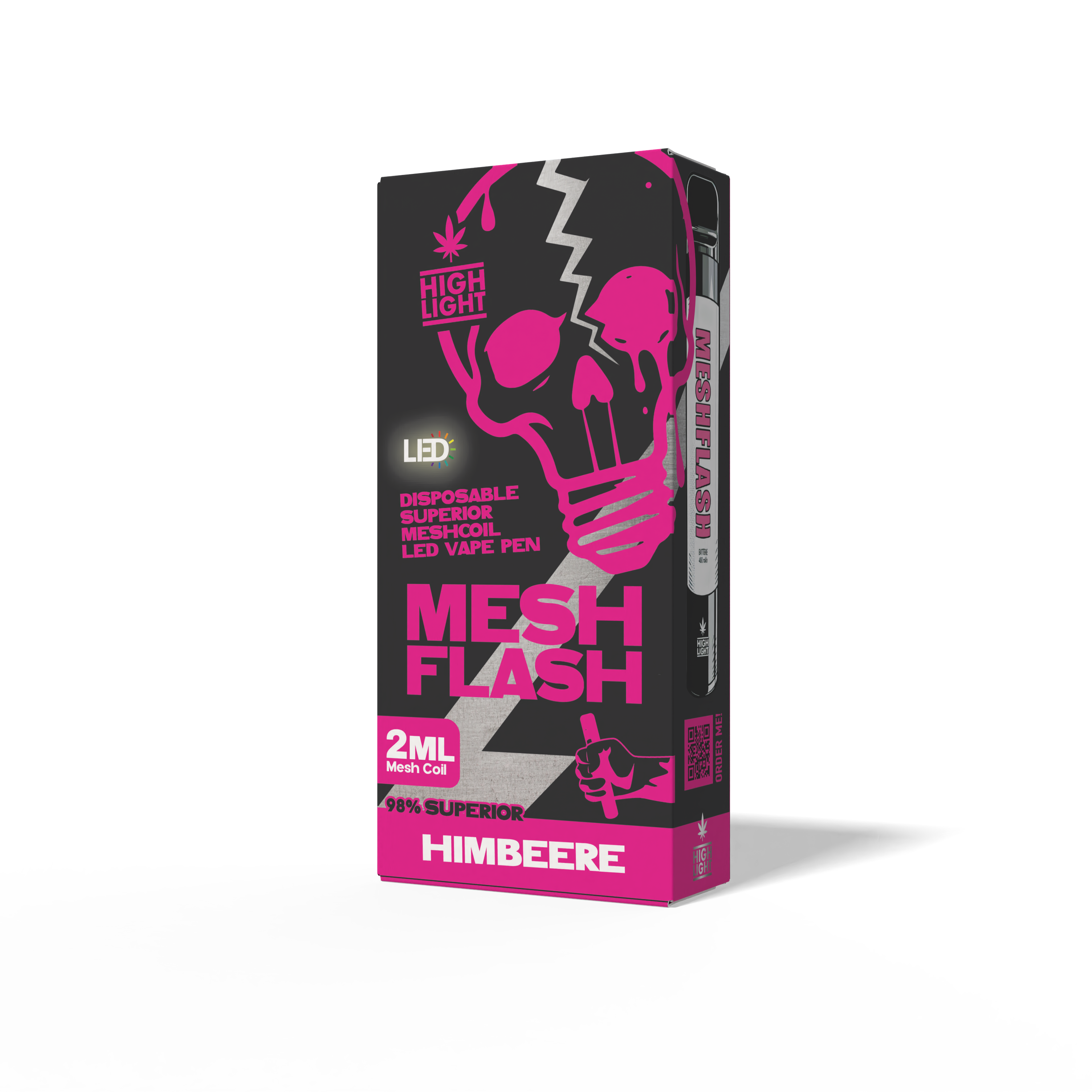 Highlight-Meshflash H2 Superior Raspberry 2ml