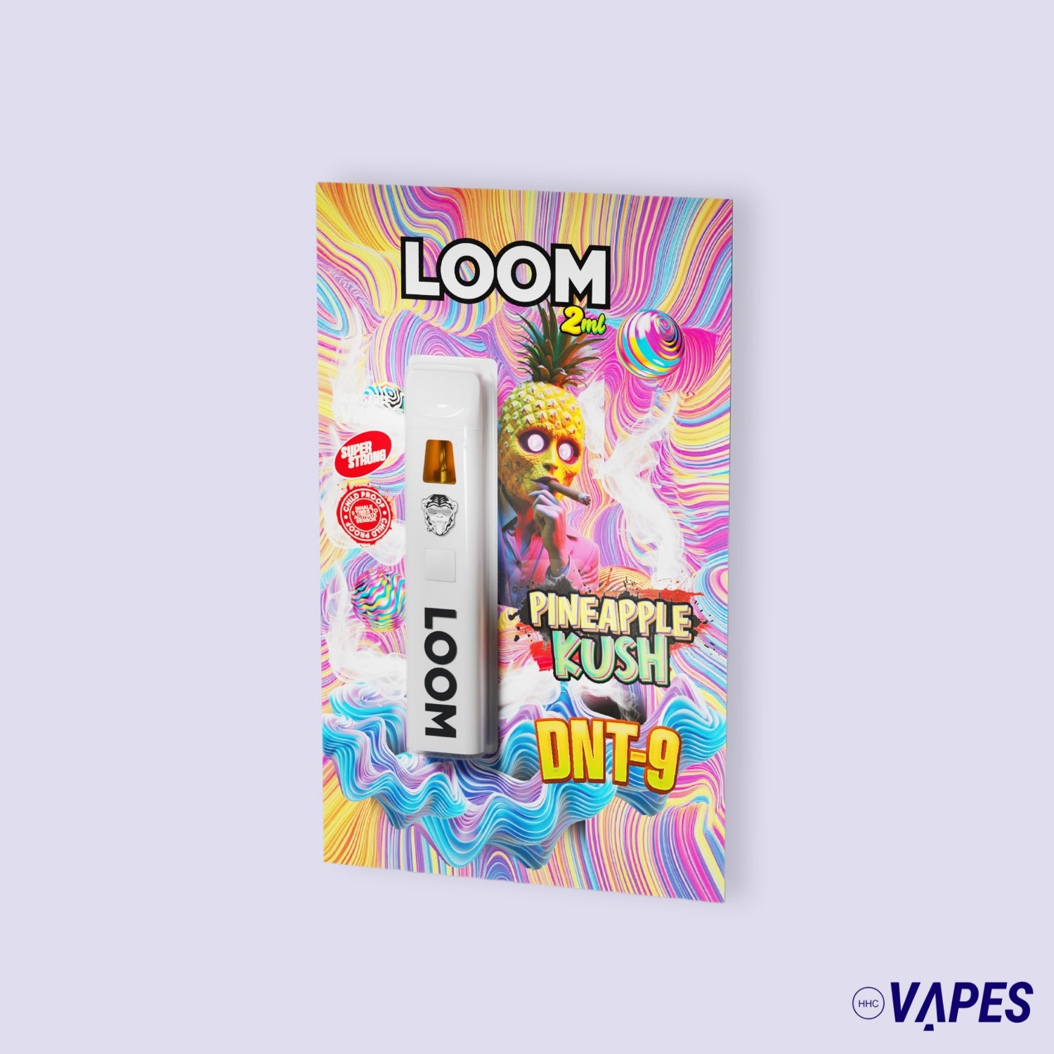 LOOM - DNT9 - Pineapple Kush 2ml HHC VAPES