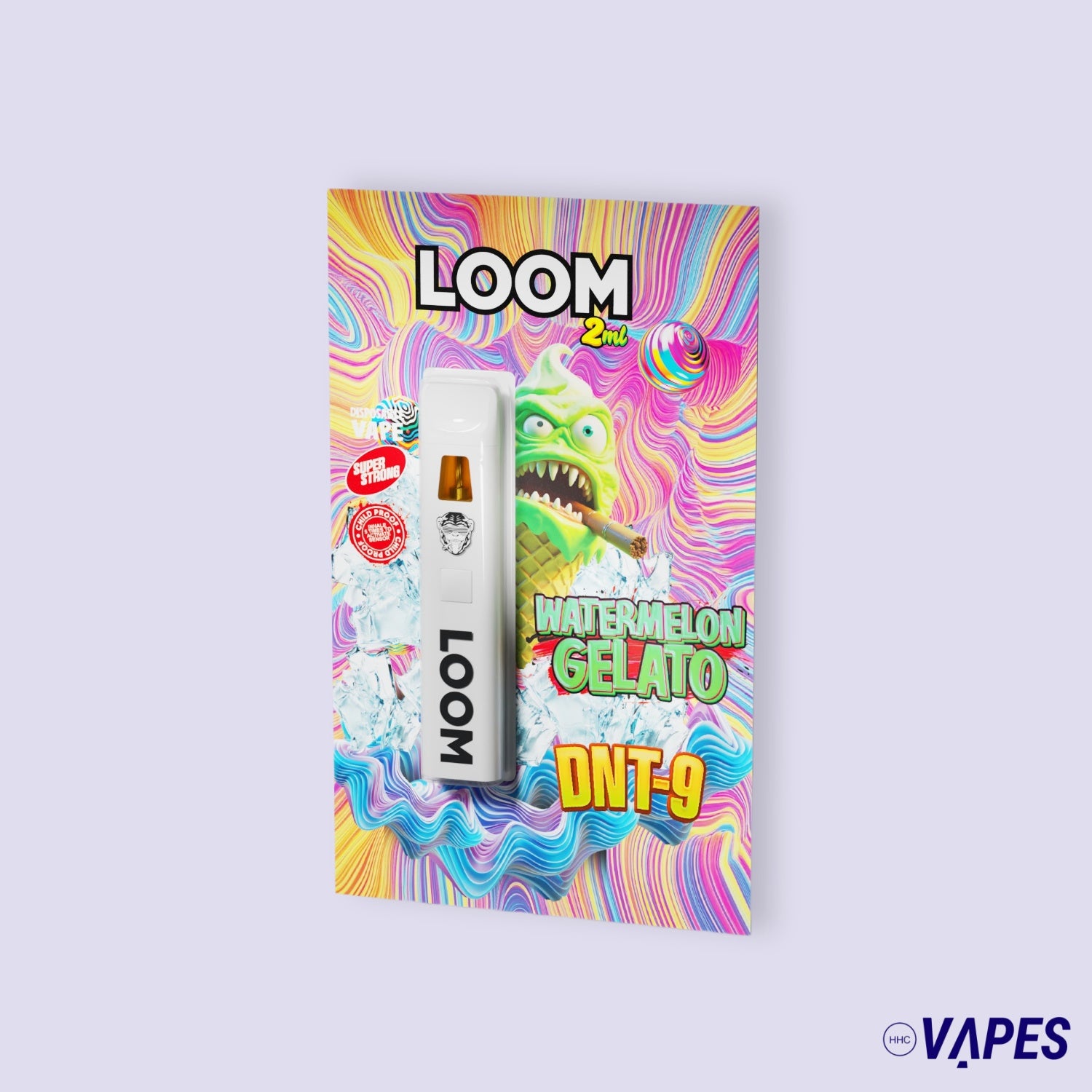 LOOM - DNT9 - Watermelon Gelato 2ml HHC VAPES
