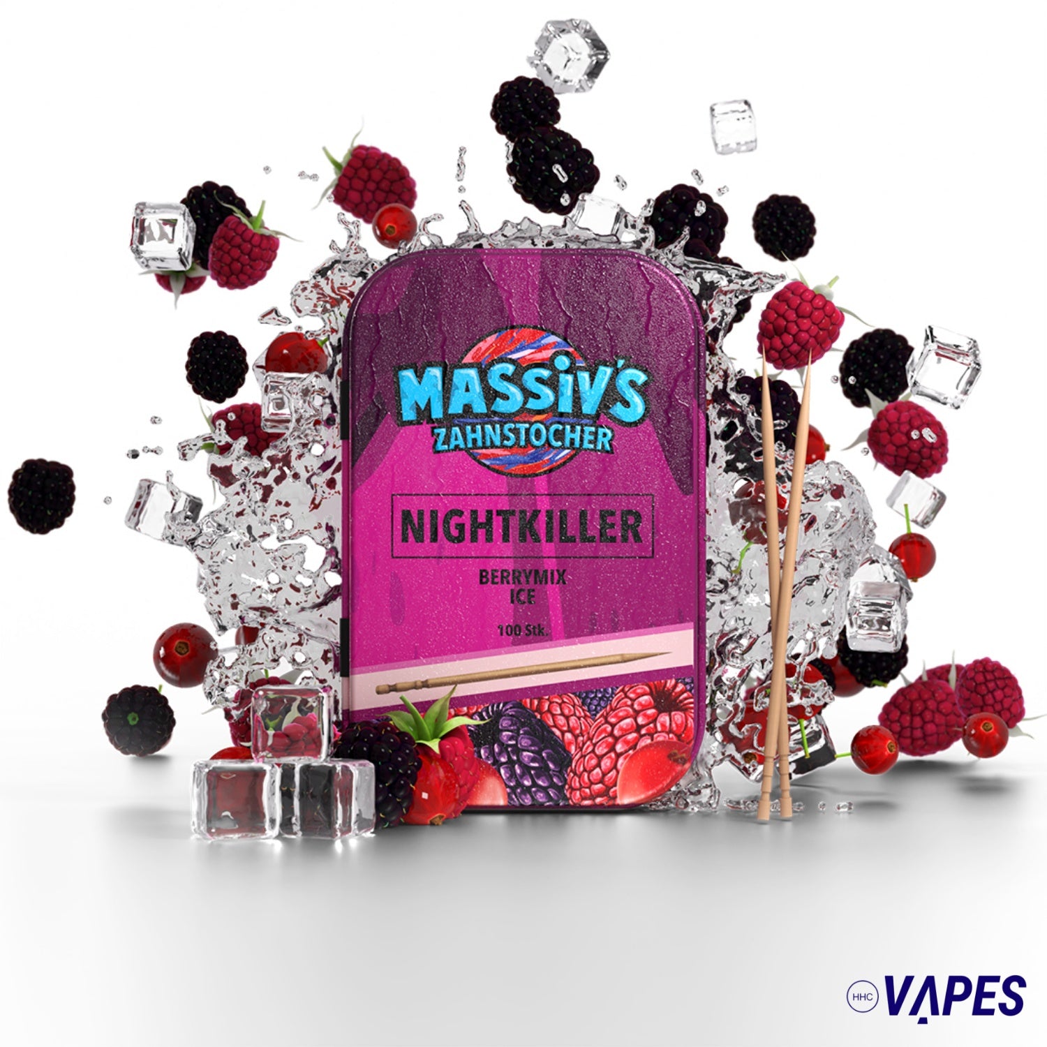 Scobitori Massiv - 100 buc. Nightkiller HHC Vapes