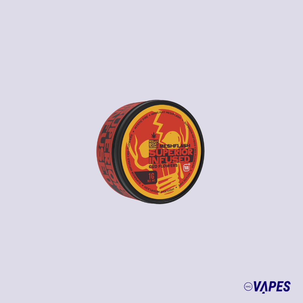 Mesh Flash Premium Infused CBD Blüte - Mystic Fire 1g