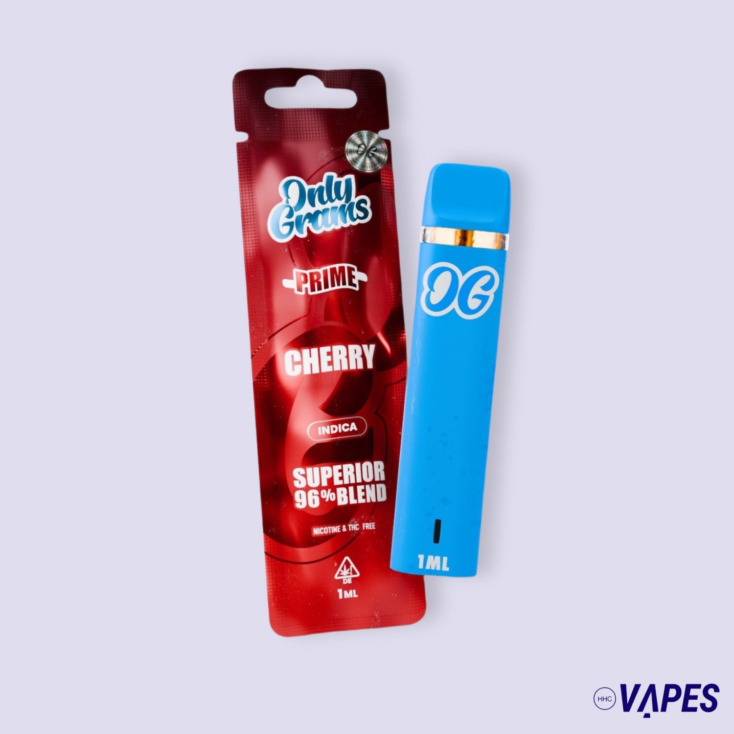 OnlyGrams Superior Vape Pen 96 % – cherry HHC Vapy