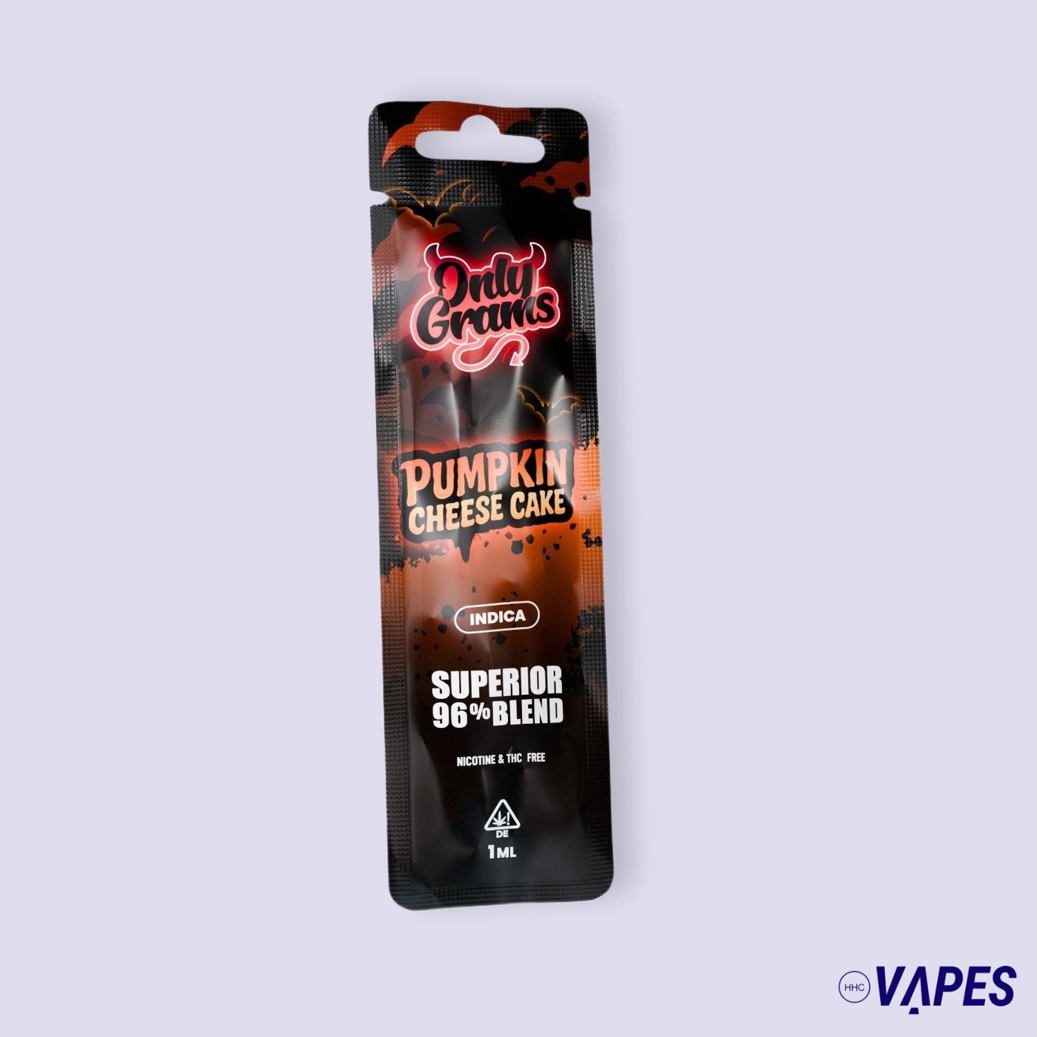 OnlyGrams Vape Pen Pumpkin Cheese Cake  96 % Reinheit | Halloween