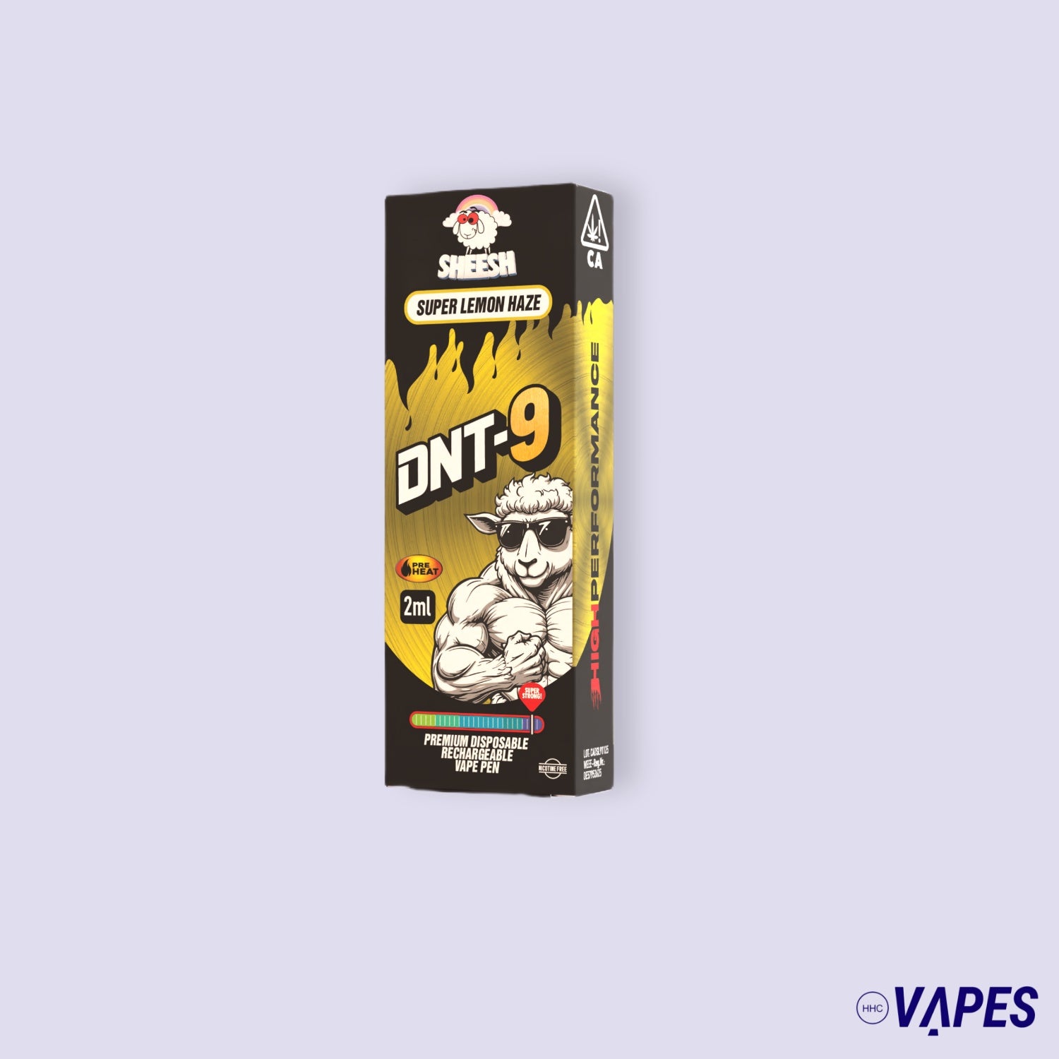 SHEESH Hyper Series DNT9 - Super Lemon Haze -2ml HHC VAPES