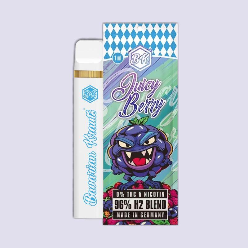BK Vapes H2 96 % - Juicy Berry 1 ml
