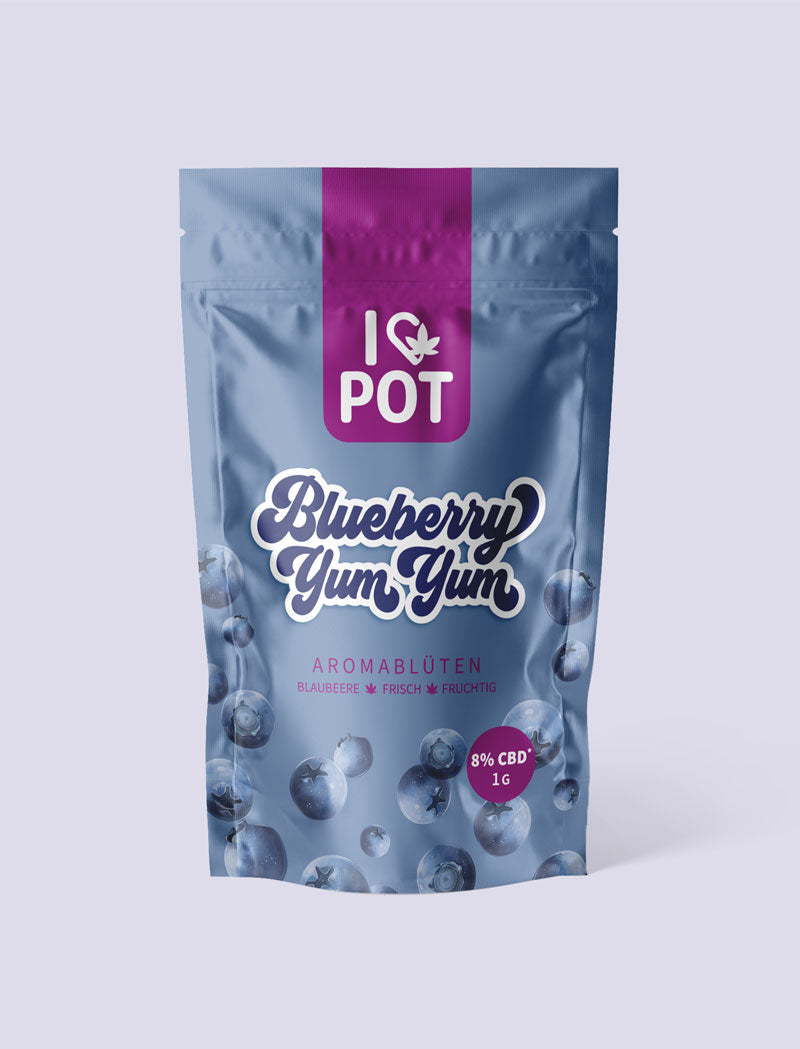 Blueberry Yum Yum CBD-Blüte