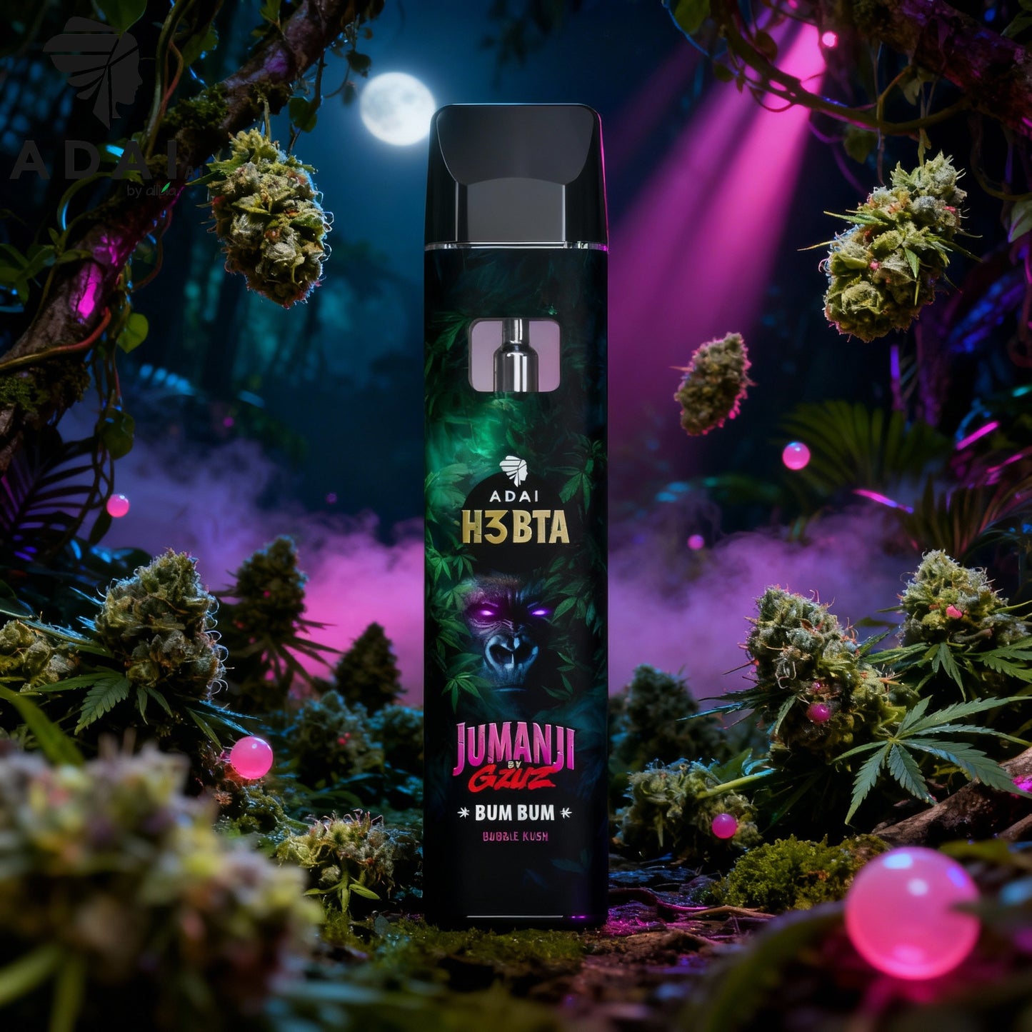 JUMANJI VAPE - H3BTA - Bum Bum (Bubble Kush)