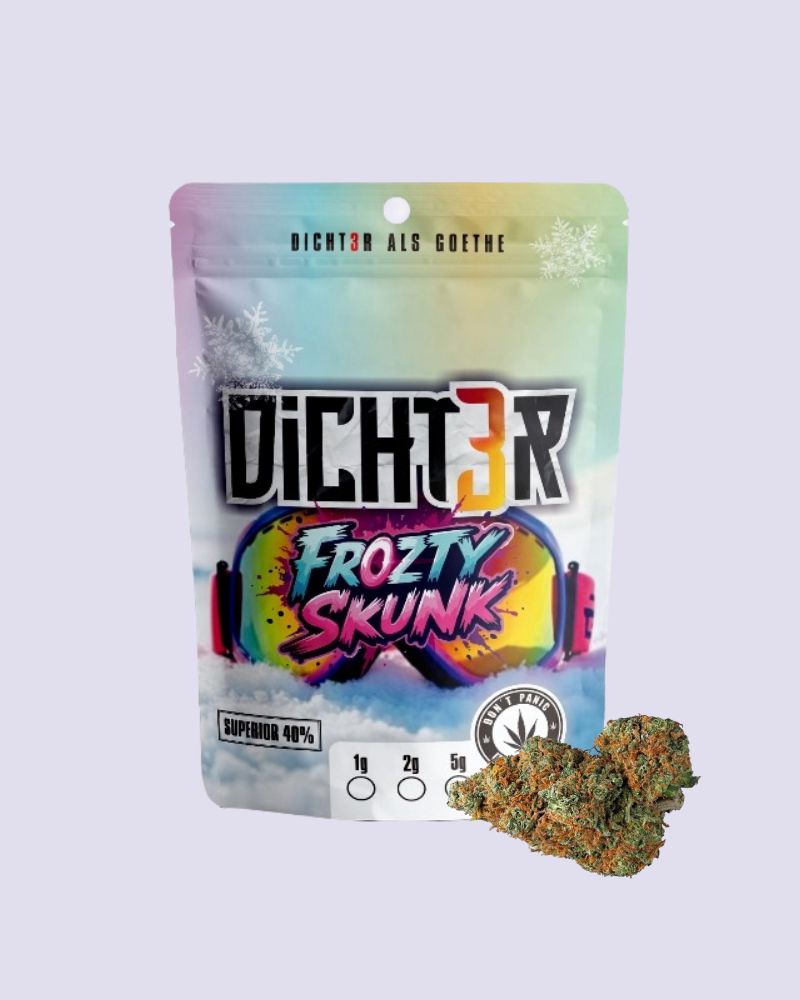 DICHT3R - 40% Superior Blüten - Frozty Skunk