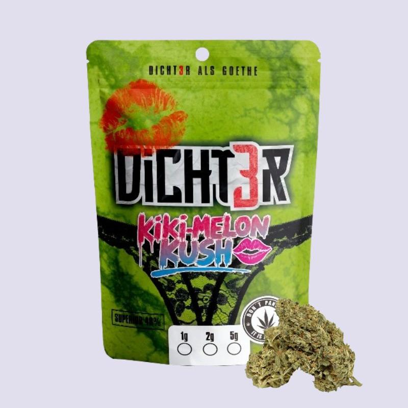 DICHT3R - 40% Överlägsna Blommor - Kiki-Melon Kush