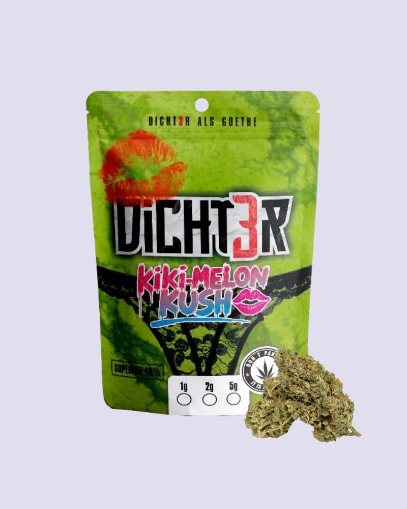 DICHT3R - 40% Superior Blüten - Kiki-Melon Kush HHC VAPES