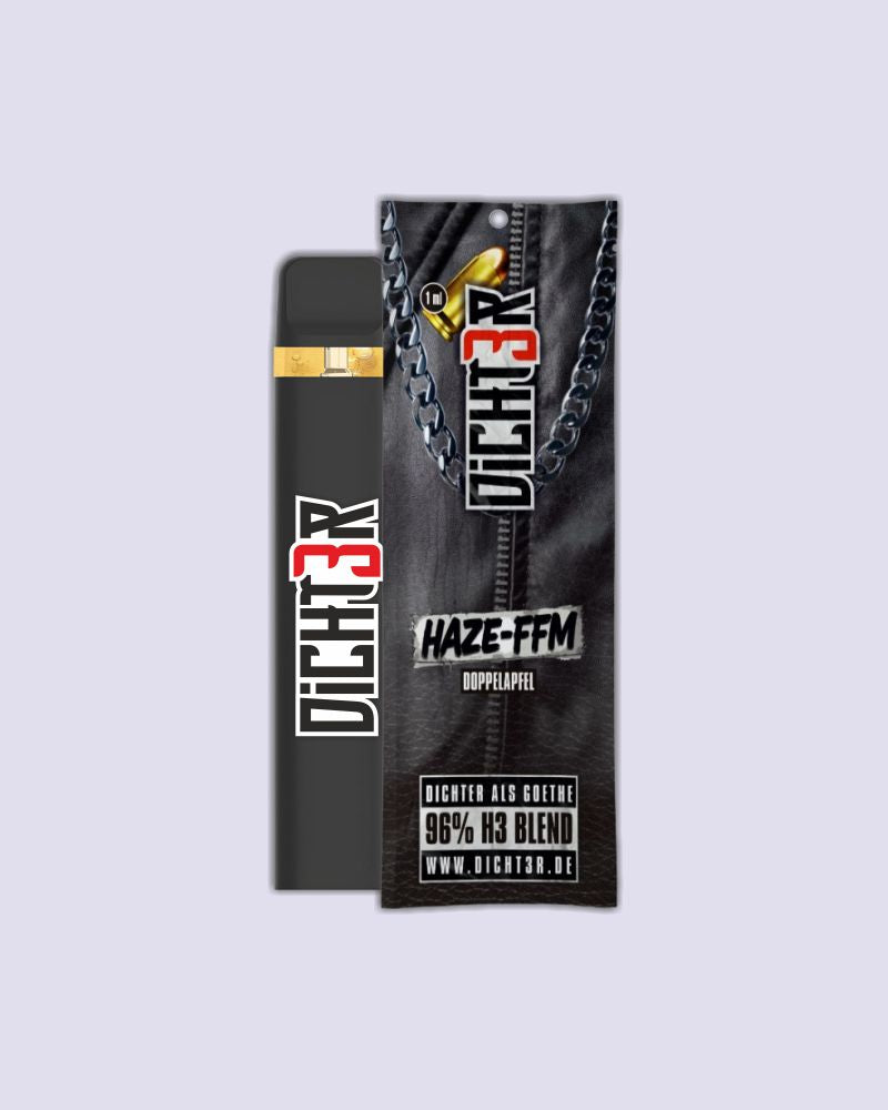 Dicht3r - 96% H3 Blend  Vape - Haze-FFM (Doppelapfel)
