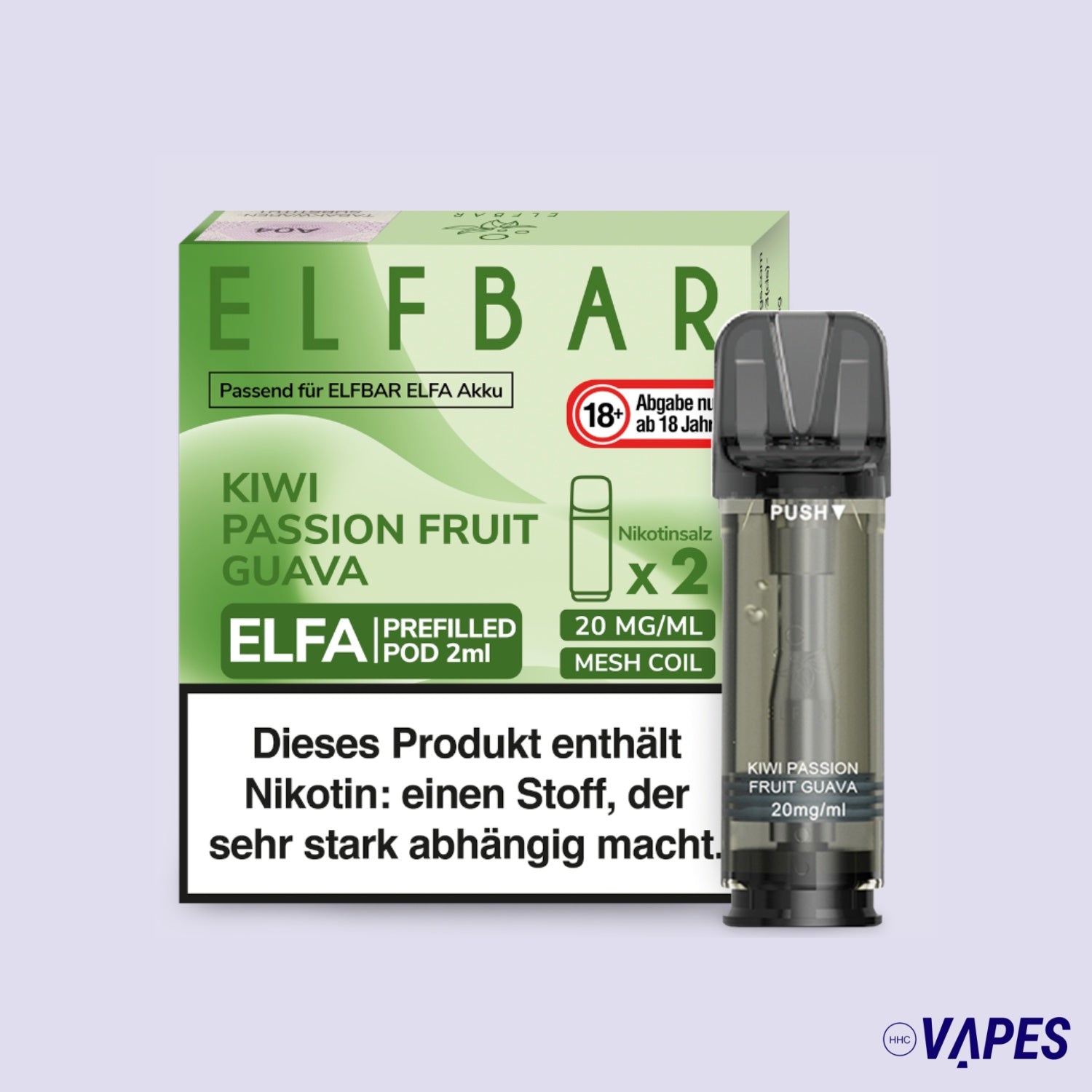 ELFA CP Předplněný Pod Kiwi Passion Fruit Guava 20mg/ml