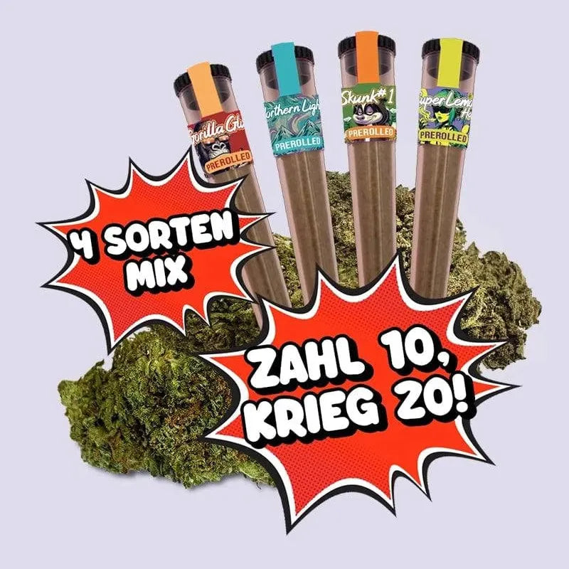 Summer Special – 20 für 10 HHZ Pre Roll Bundle - HHC VAPES