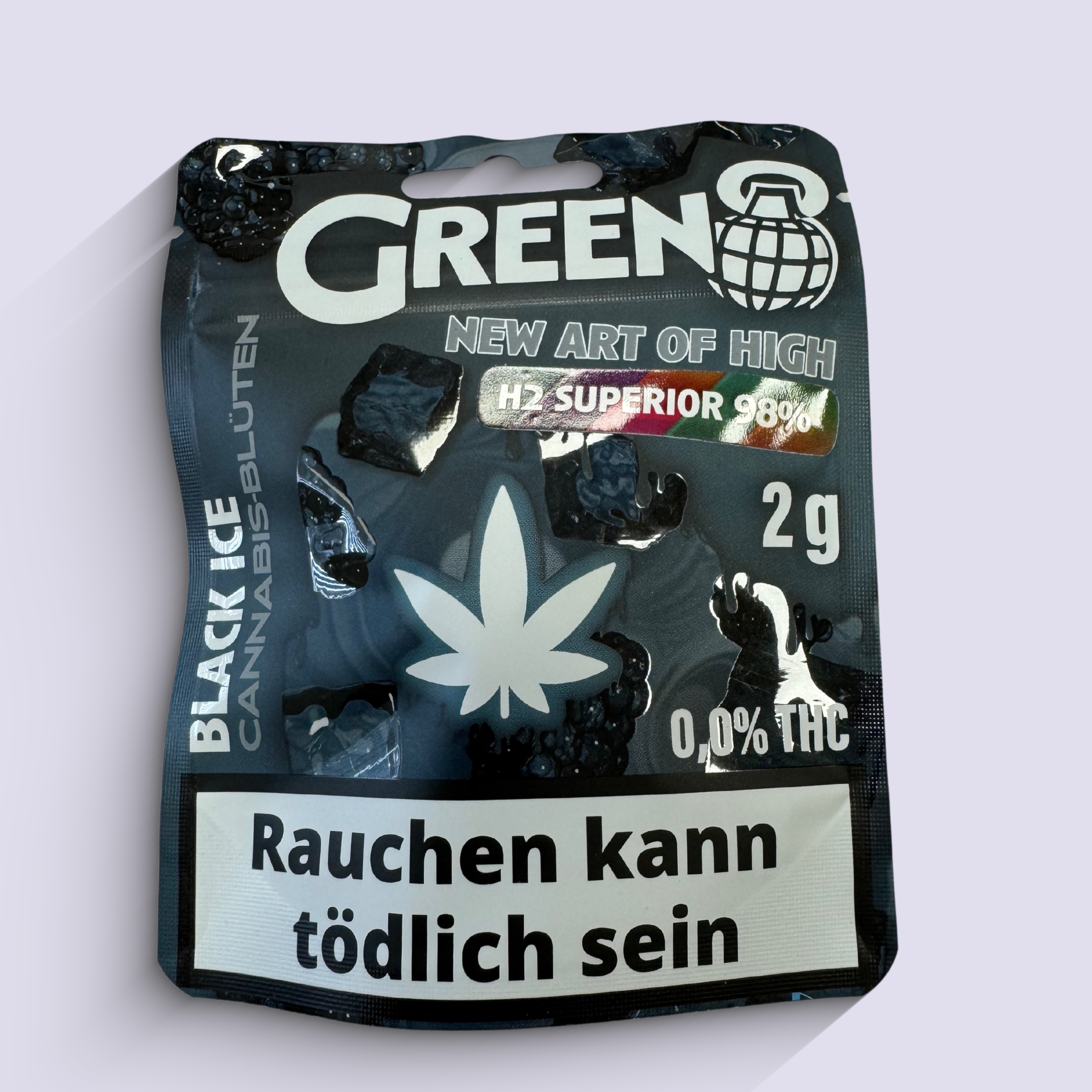 Green8 Superior Flowers Black Ice 2g