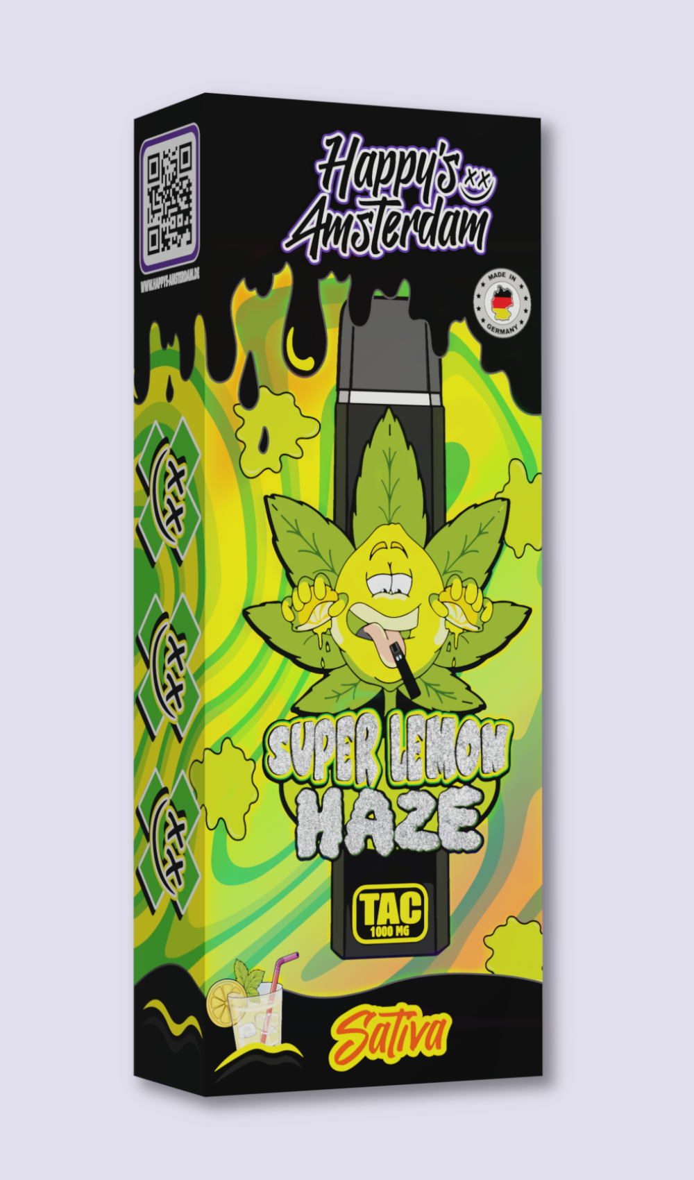 Happy‘s Amsterdam TAC Vape - Super Lemon Haze