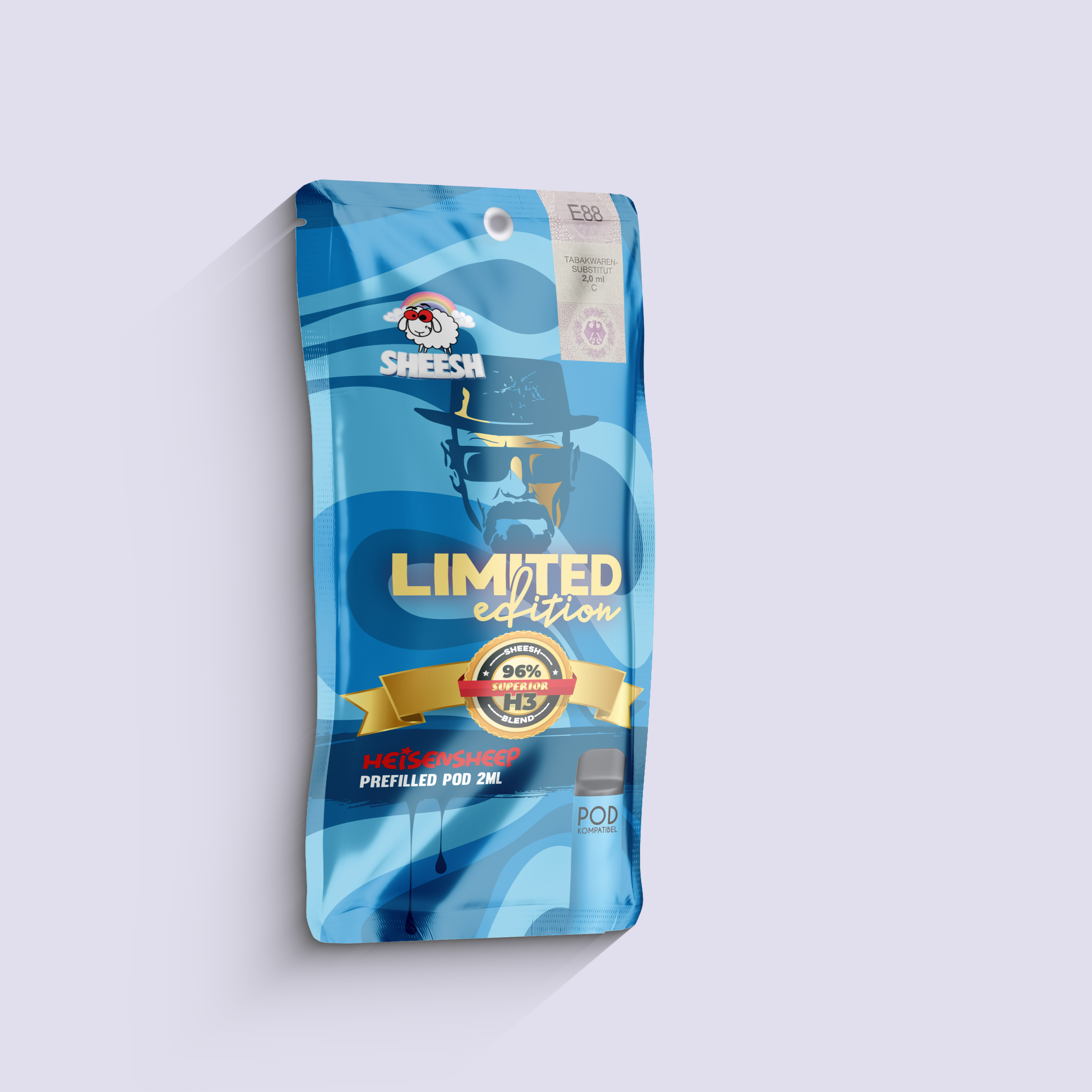 SHEESH - 96% H3 Superior Pod 2ml - Heisensheep