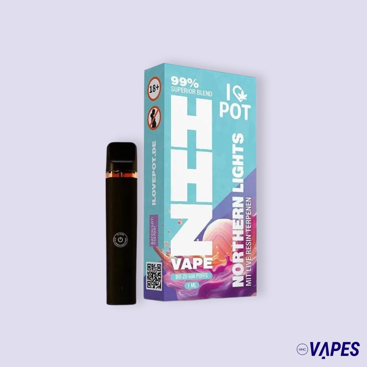 HHZ Vape Pen 95 % - Northern Lights