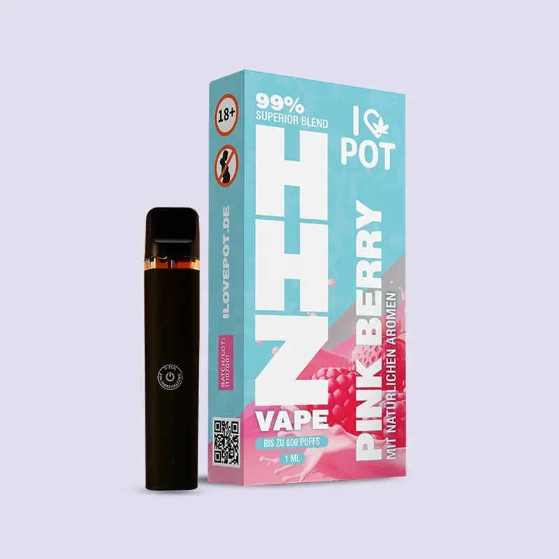 HHZ Vape Pen 95% - Pink Berry - HHC VAPES