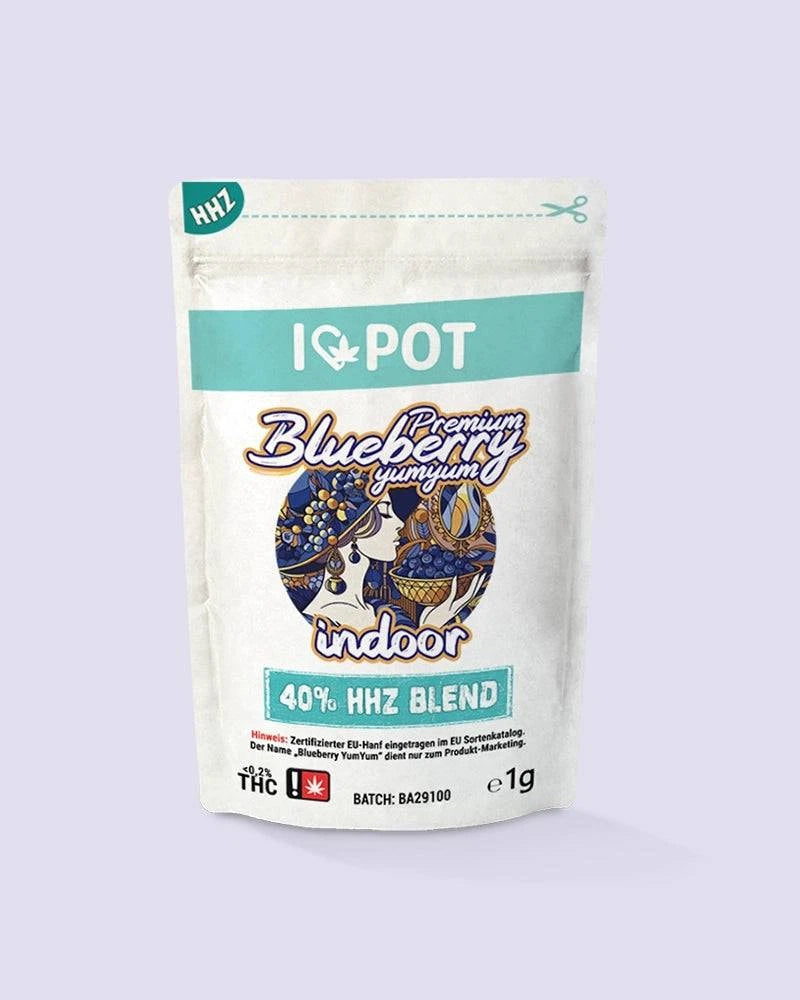 HHZ Premium Blüte - Blueberry Yum Yum - HHC VAPES