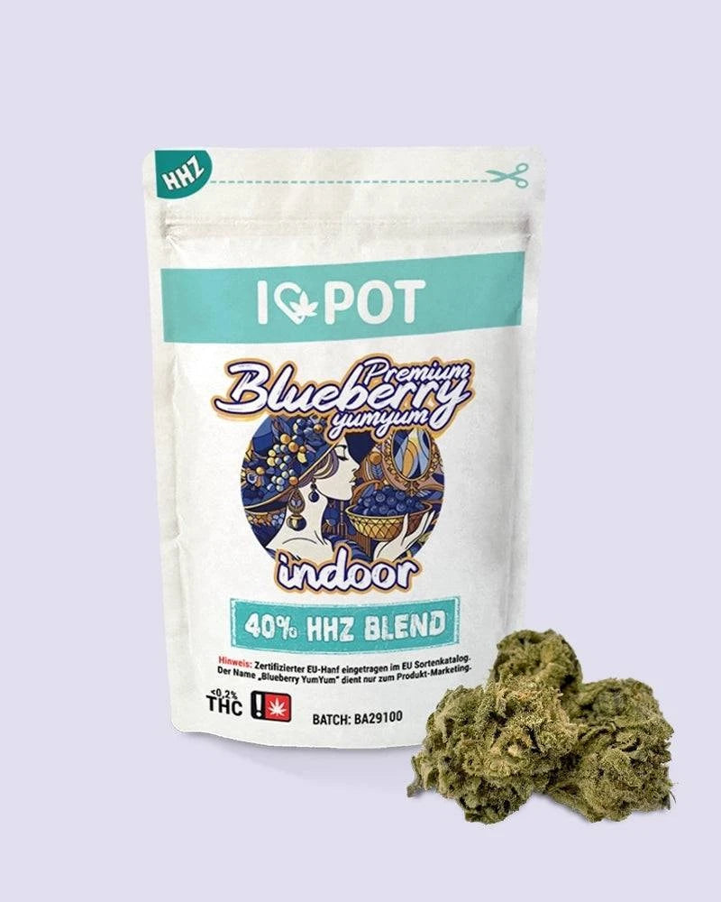 HHZ Premium Blüte - Blueberry Yum Yum - HHC VAPES