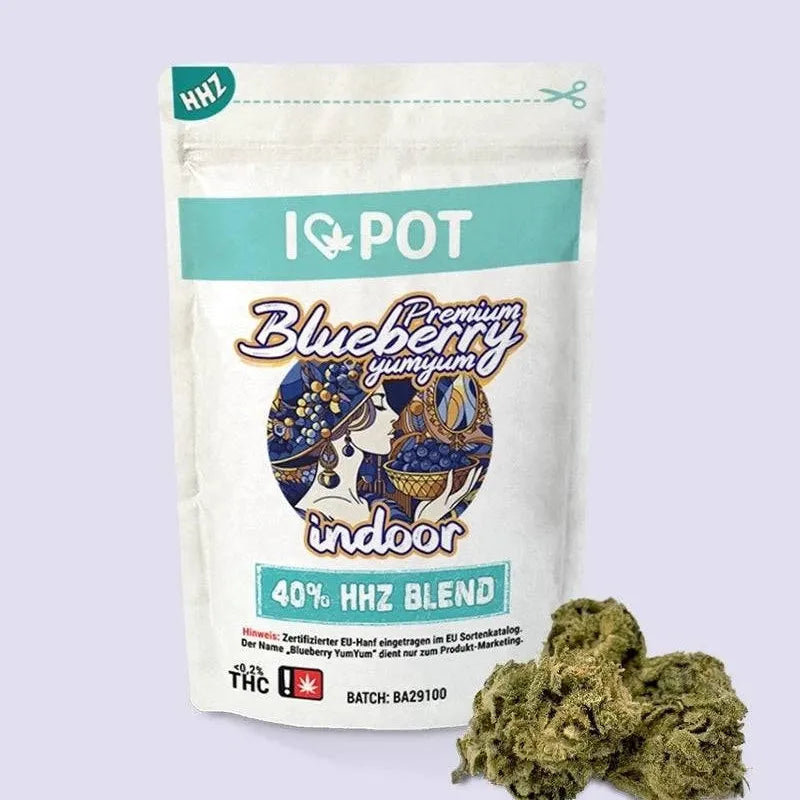 HHZ Premium Blomma - Blueberry Yum Yum - HHC VAPES