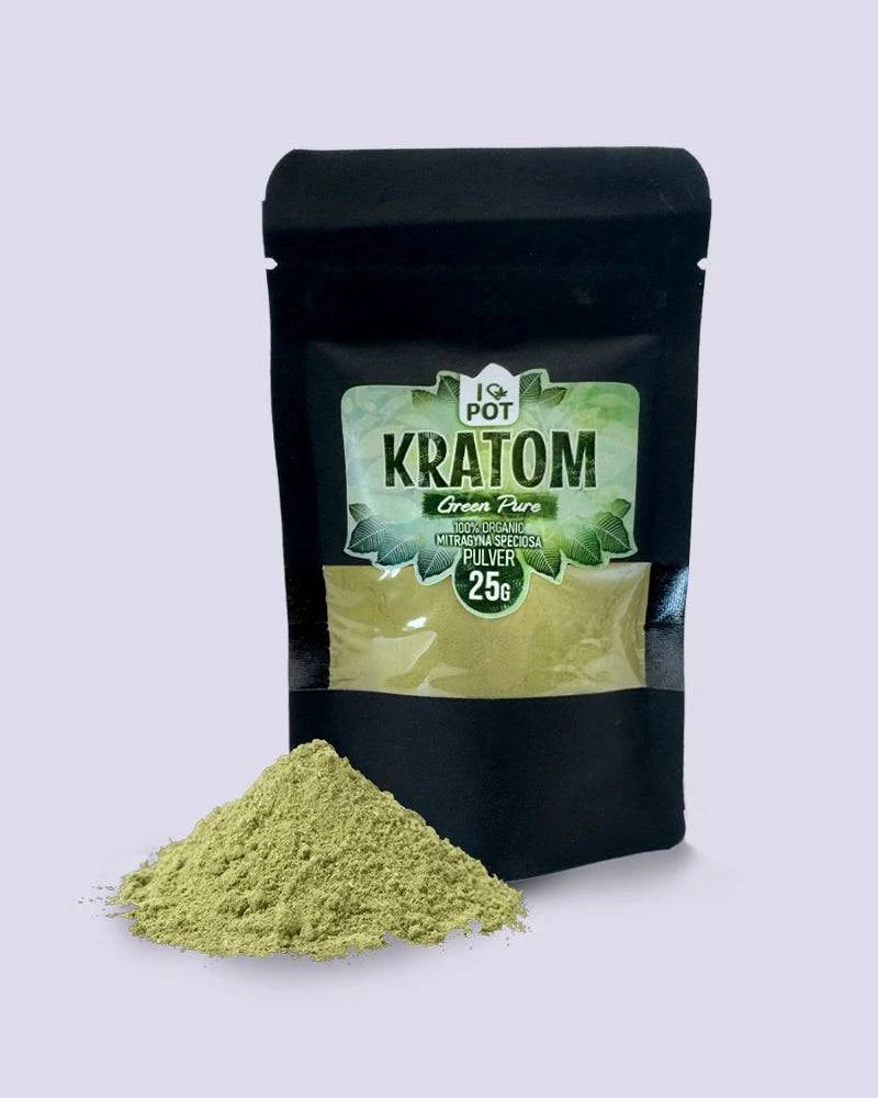 Kratompulver 25g - Pure Green - HHC VAPES