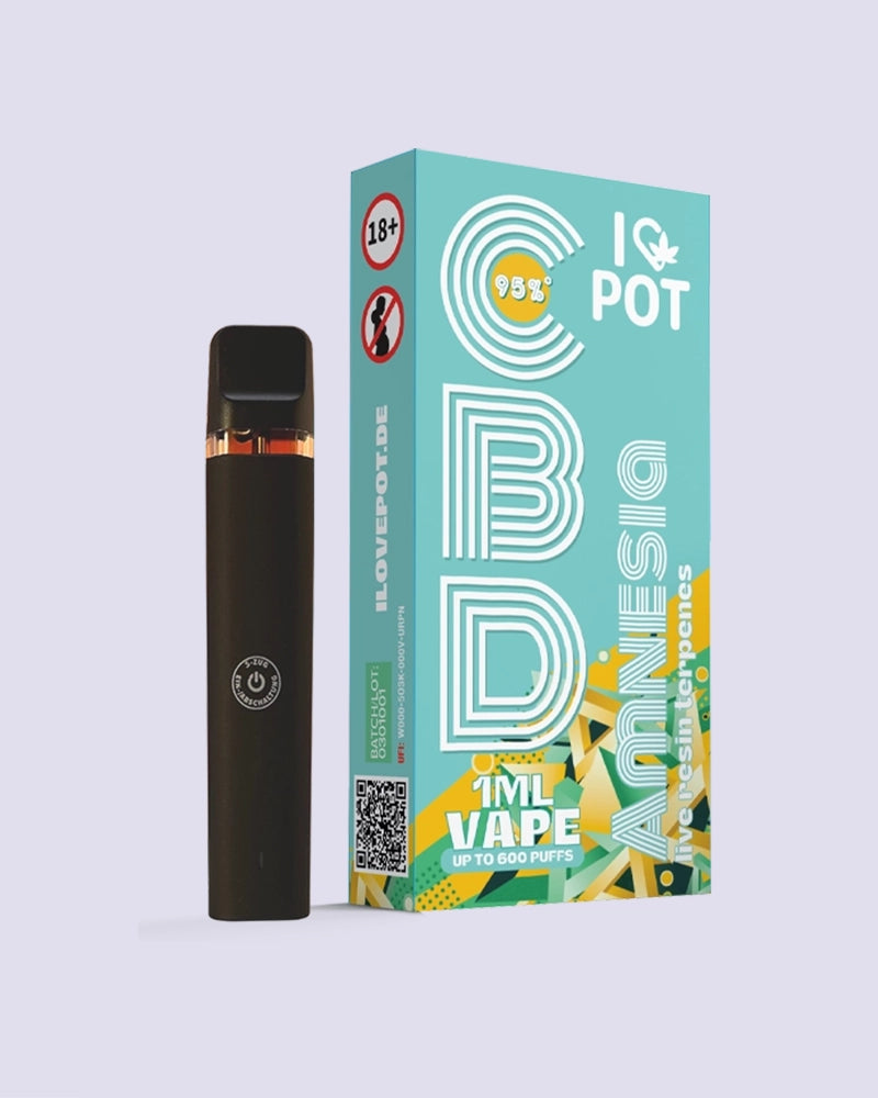 CBD Vape Pen 95% - Amnesia - HHC VAPES
