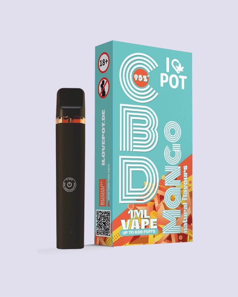CBD Vape Pen 95% - Mango - HHC VAPES