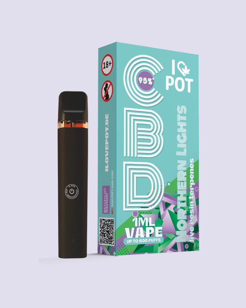 CBD Vape Pen 95% - Northern Lights - HHC VAPES