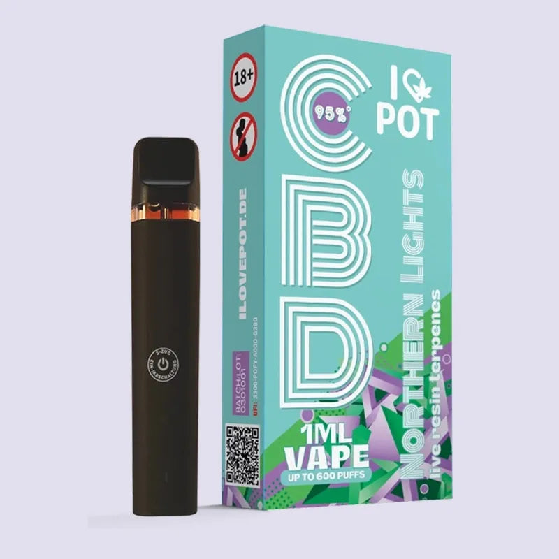 CBD Vape Pen 95 % - Northern Lights - HHC VAPES
